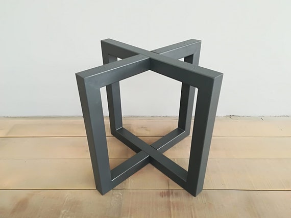 Patas de mesa redonda de acero, base de mesa de acero de 28 , 35
