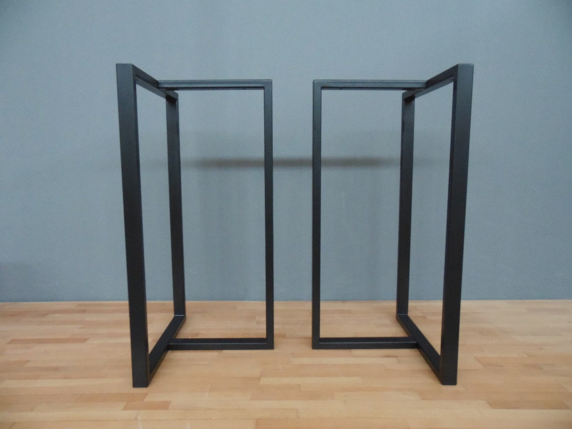 Metal Table Legs ''BAR HEIGHT'' Table Legs Etsy