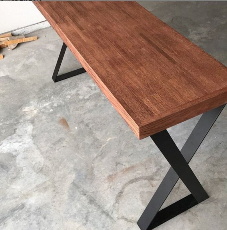 Metal Dining Table Legs Steel Dining Table Legs Iron Table Etsy