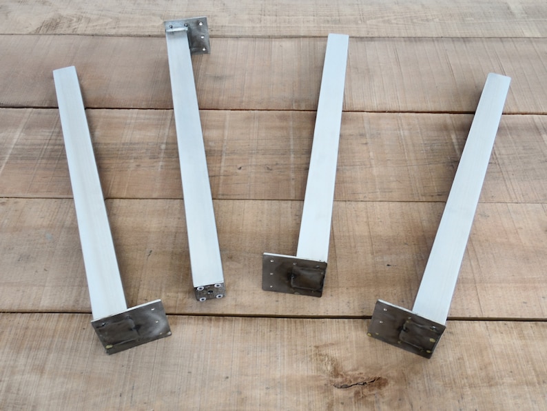 Stainless Steel Post Table Legs - Thumbnail 5
