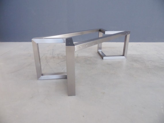 16 Pieds De Table En MéTal X Forme Pieds De Meubles 2 Pcs 40cm Haut 911449