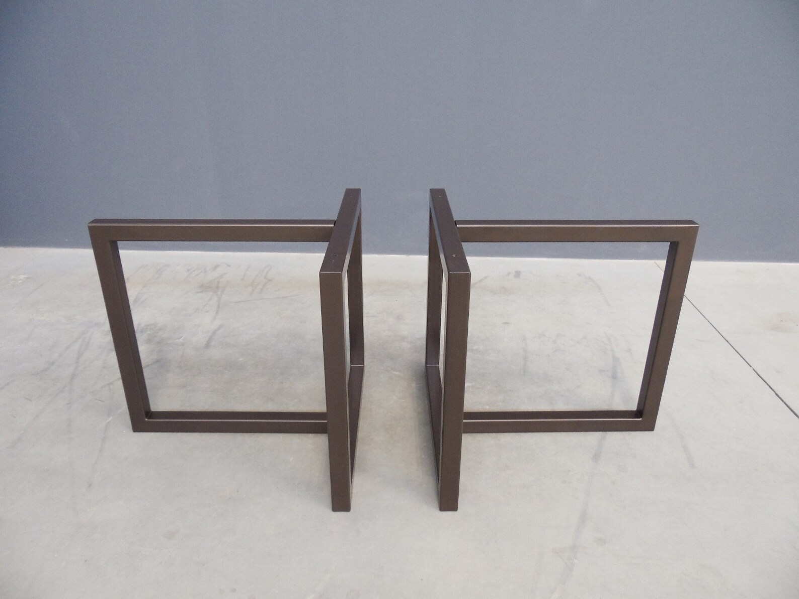 Metal Trestle Table Base 28 X 28 X 26 Trestle Etsy