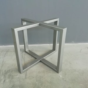Dining Metal Table Base For 60 '' ROUND Tables |Kitchen Table Base , 42" Over Wide Base-Design by Balasagun