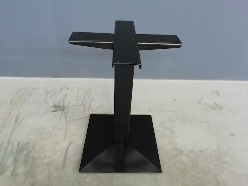 Table Pedestal 28 Square Post Table Base Height 25 to | Etsy