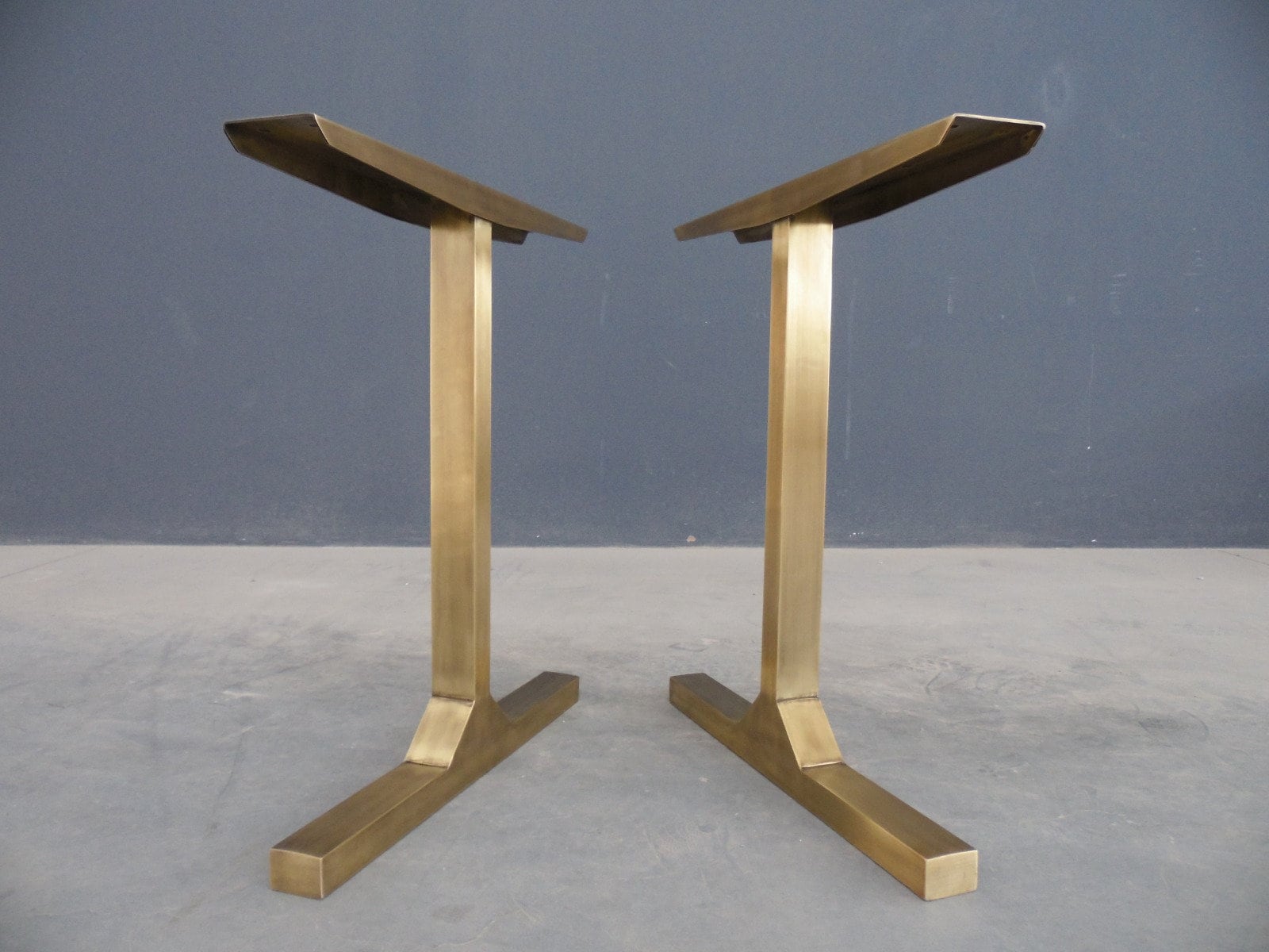 Gold table feet deals