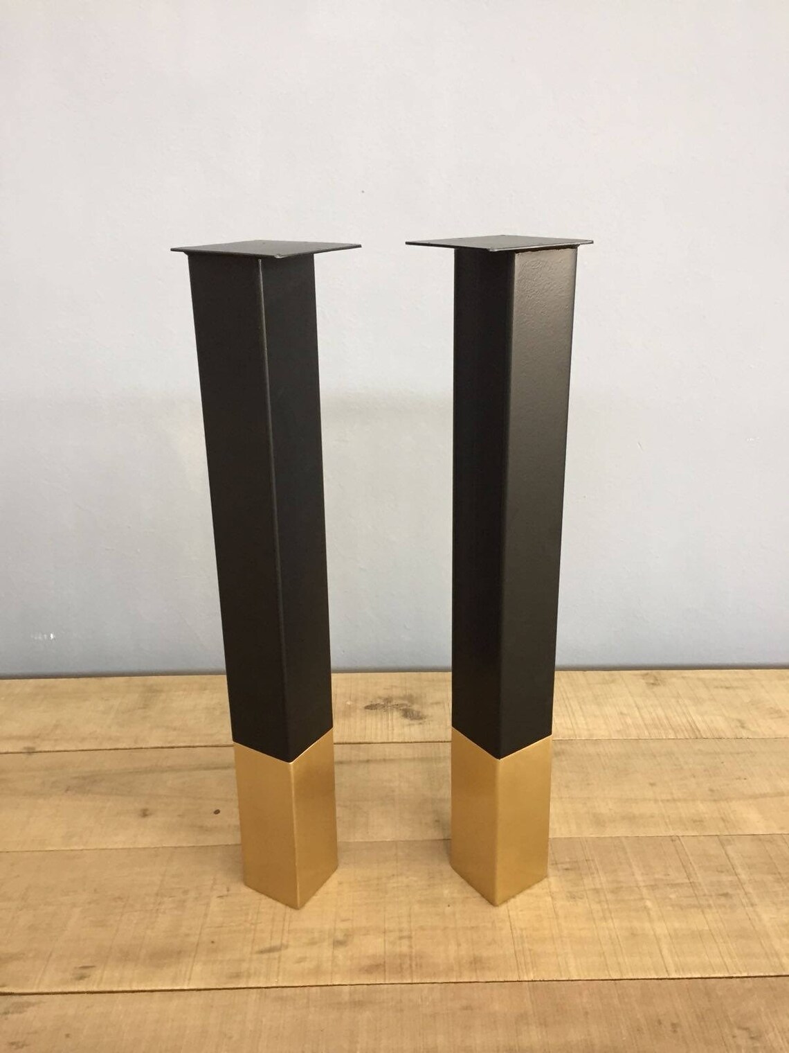 Custom Steel Brass Kitchen Island Legs Modern Table Legs Set Etsy