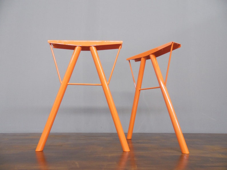 Steel Table Legs Modern Desk Legs 28 Pipe Table Legs Etsy