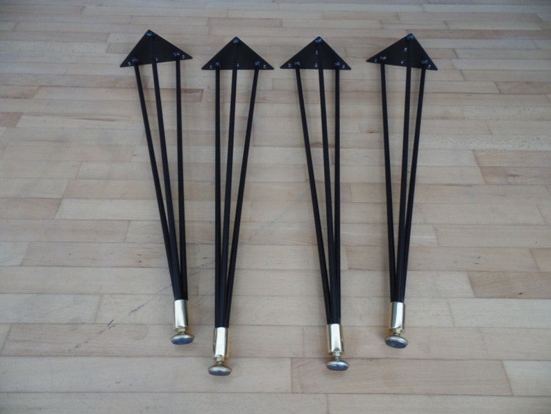 Hairpin Table Legs 28 3pingold Table Legs Height Etsy