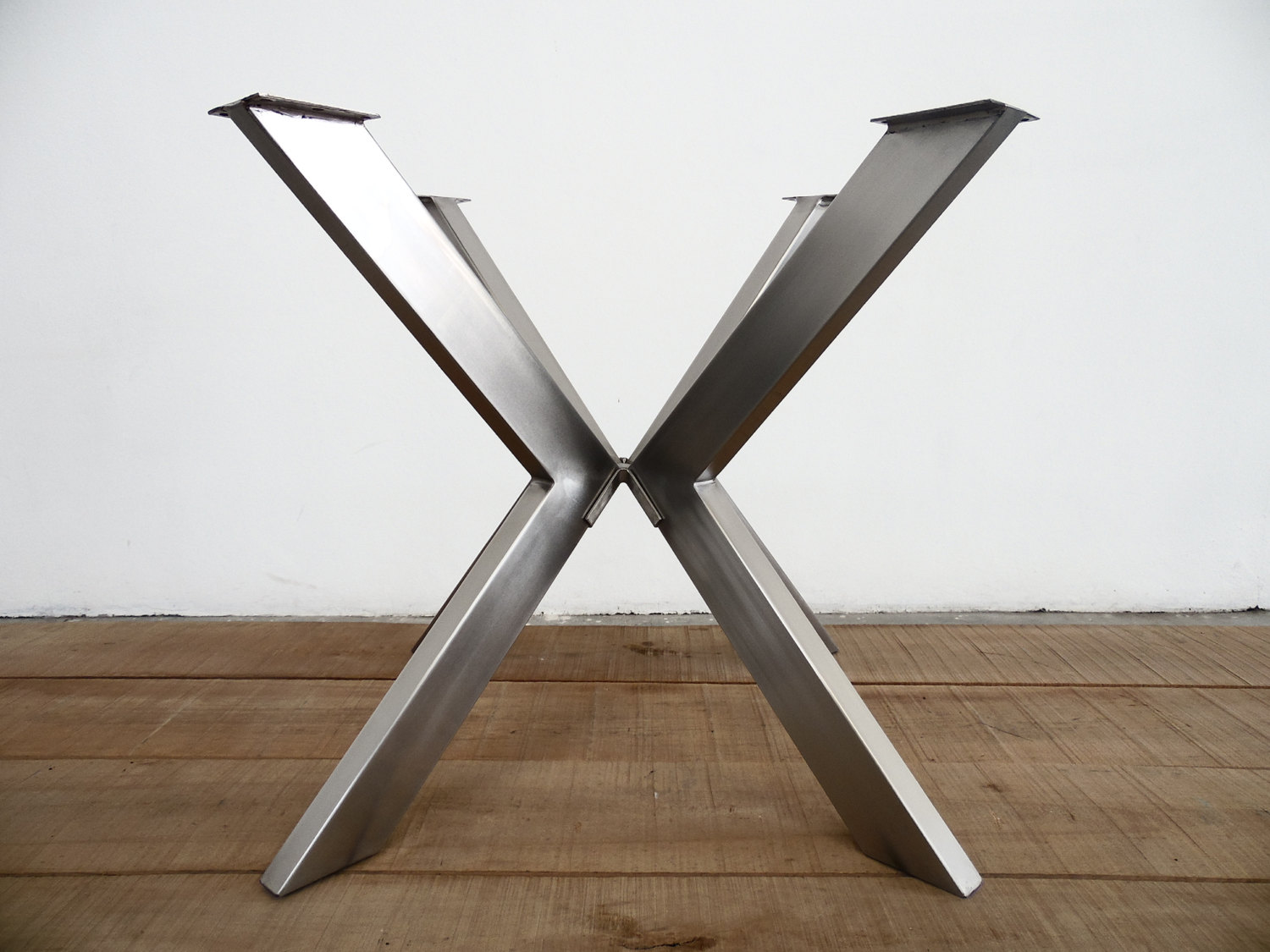 Modern Stainless Steel Round Table Base 28 H Etsy Canada