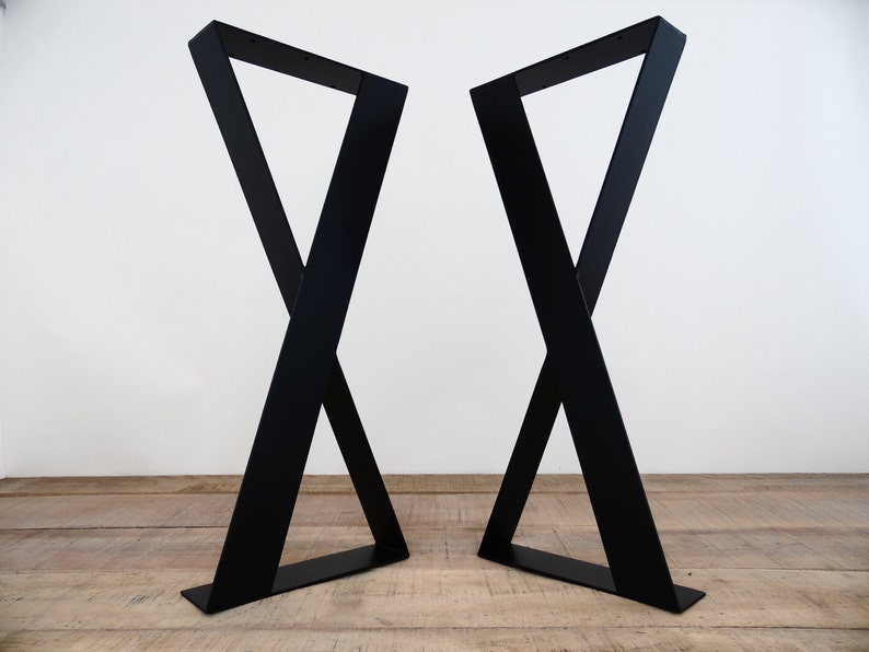 Metal Dining Table Legs Steel Dining Table Legs Iron Table Etsy