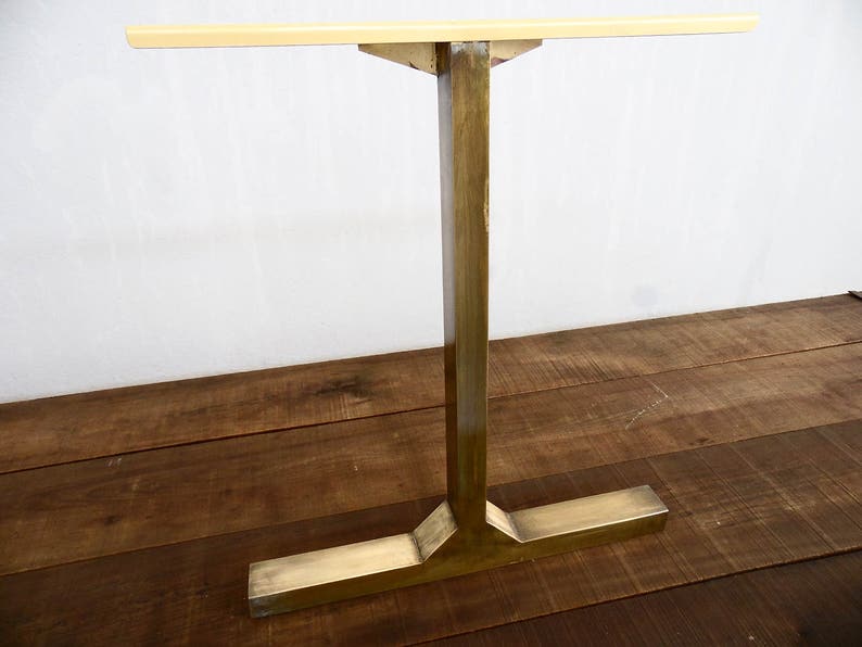 Antique Gold Table Legs Set 2 Brass 28 Table Legs Etsy