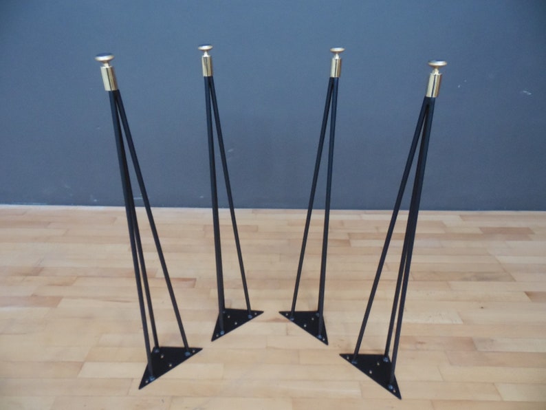 Hairpin Table Legs 28 3pingold Table Legs Height Etsy