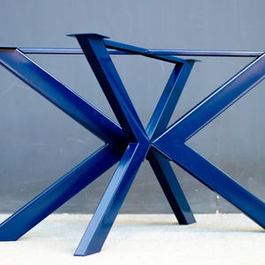 Metal Round Table Base | Kitchen Table Base | &#39;&#39;STURDY &#39;&#39; TUG 52&quot; Dia. Dining Table Bases For Heavy Table Tops | Custom Size Available