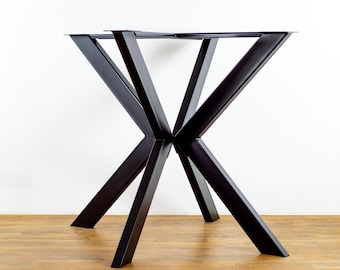 Metal Round Counter Height Table Base, 35” H x 28" Round, TUG by Balasagun