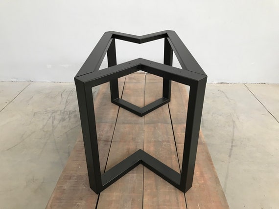 Wrought iron dining table base only deals
