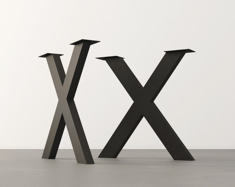 Metal Dining Table Legs Desk Legs Metal Steel Table Legs Etsy