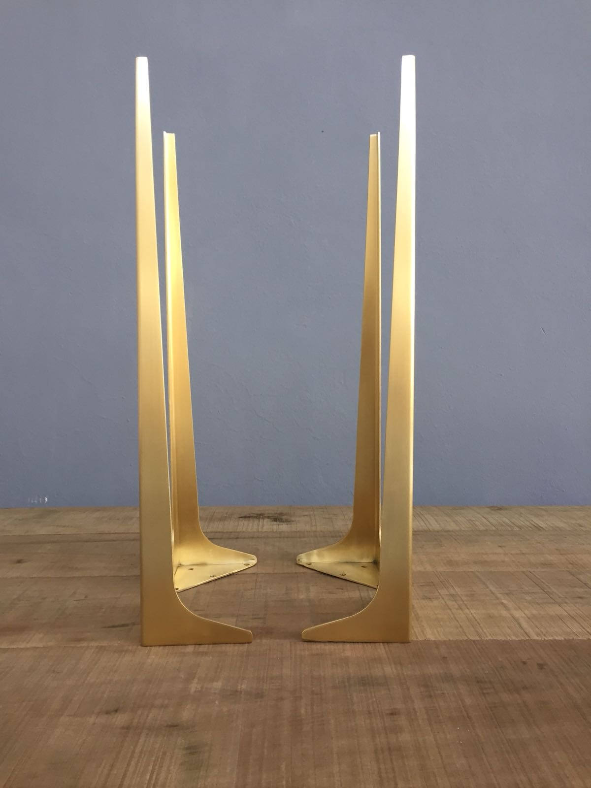 Brass Table Legs for Tables Desks for Modern Etsy