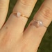 Dainty Rose Quartz Ring (with Silver/Gold Plated or 925 Sterling Silver Wire) 