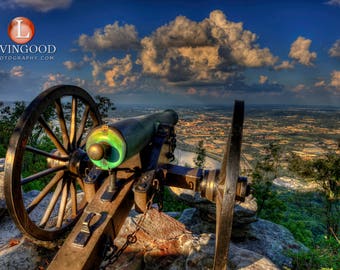 Chattanooga Landscape Photography - Point Park on Lookout Mountain in Chattanooga Tennessee.