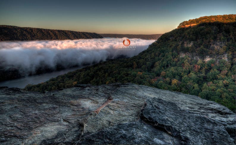 Chattanooga Landscape Photography Tennessee River Gorge in Chattanooga Tennessee. image 1