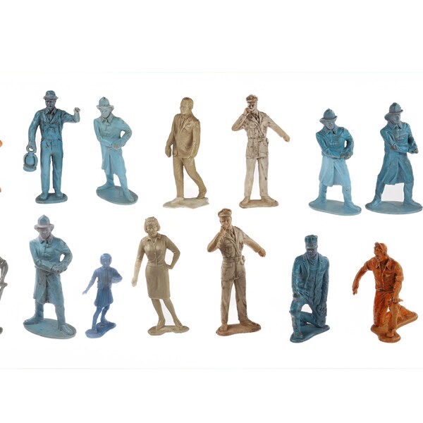 Miniature Railroad People Etsy