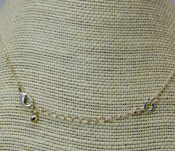 Vintage Avon Silvertone Faux Pearl Drop Necklace … - image 7