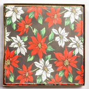 Papel de regalo navideño, años 50, dos hojas