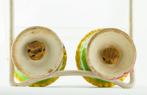 Salt and Pepper Shaker, Clay, 1950s Japan - Etsy