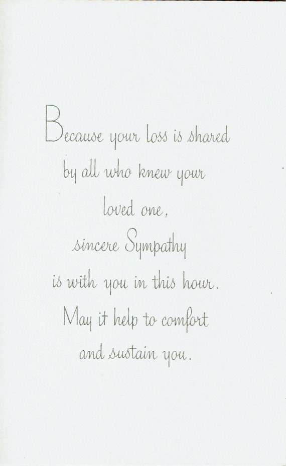 1970's Vintage Sympathy 