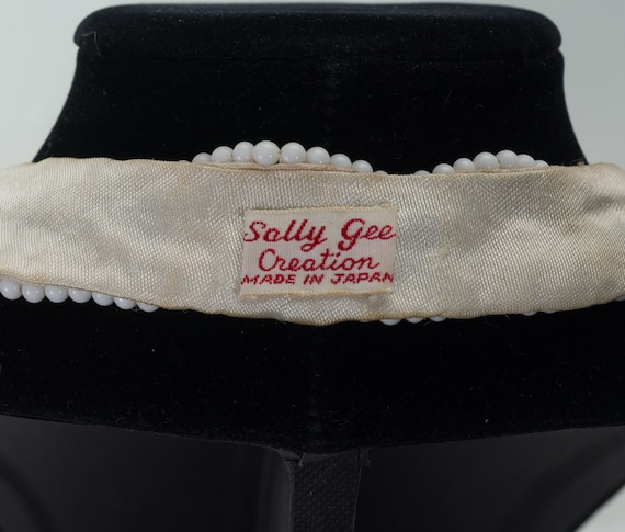 Vintage Sally Gee Beaded Collar - image 6