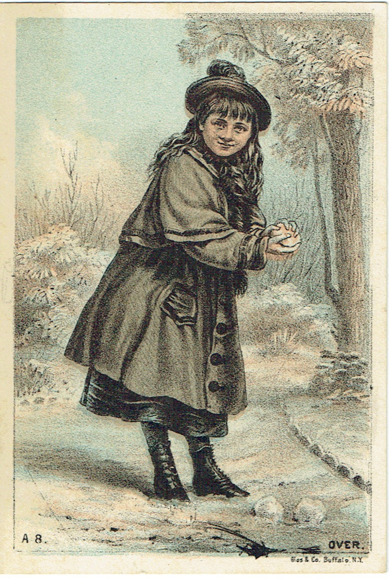 Lot of 6 1800's Trade Cards Packer's Tar Soap Etsy