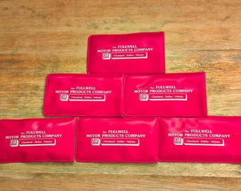 Vintage Fullwell Motor Products Plastic Toothpick Packs Advertisements
