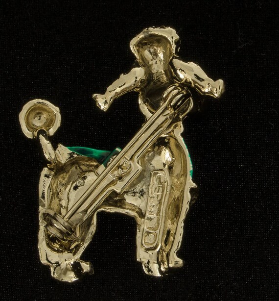 Gerrys Brooch Pin Poodle Standard Miniature Goldt… - image 3