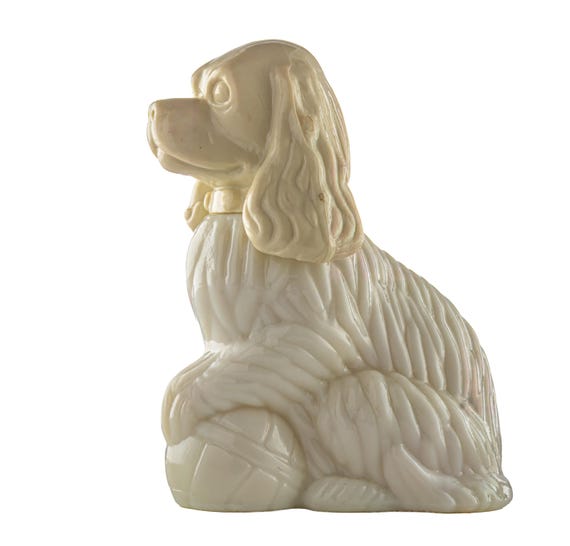 Cocker Spaniel Avon Patchwork Perfume Bottle - image 4