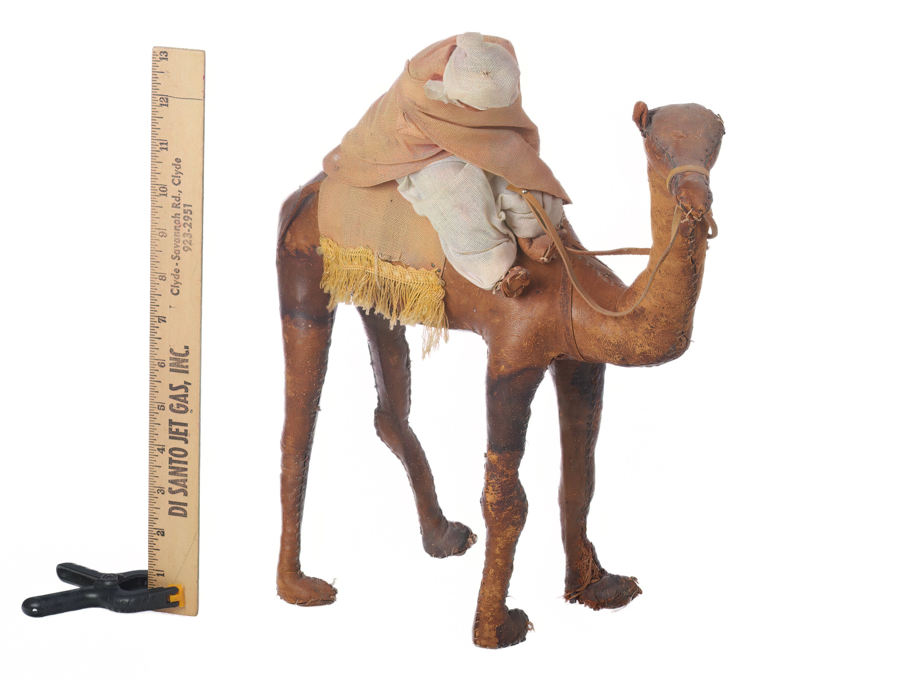 Soldat Ancien 1/32 En Métal Avec Chameau – Figurine Vintage Collection – Occasion