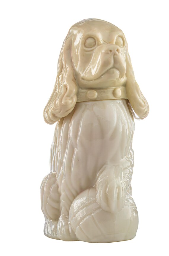 Cocker Spaniel Avon Patchwork Perfume Bottle - image 3