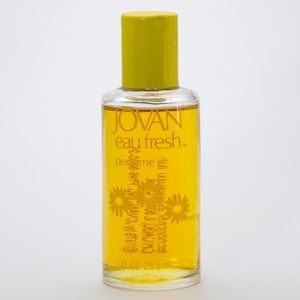 Vintage Miniature Bottle Used Perfume – Jovan eau Fresh Perfume – 1 Oz