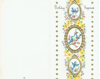 Biglietto Auguri Hallmark Vintage Con HOOPS E YOYO &ndash; Nuovo Vecchio Stock