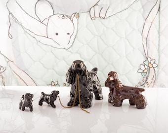 ヴィンテージ サンディキャスト サンドラ ブルー コッカー スパニエル