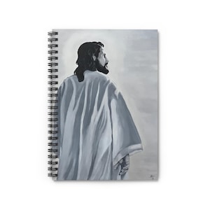 Inspirational Ruled Spiral Notebook - Faith & Reflection