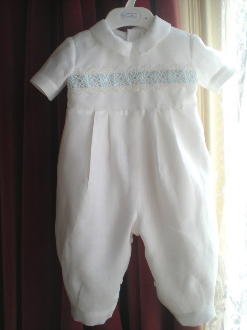 white company christening outfit