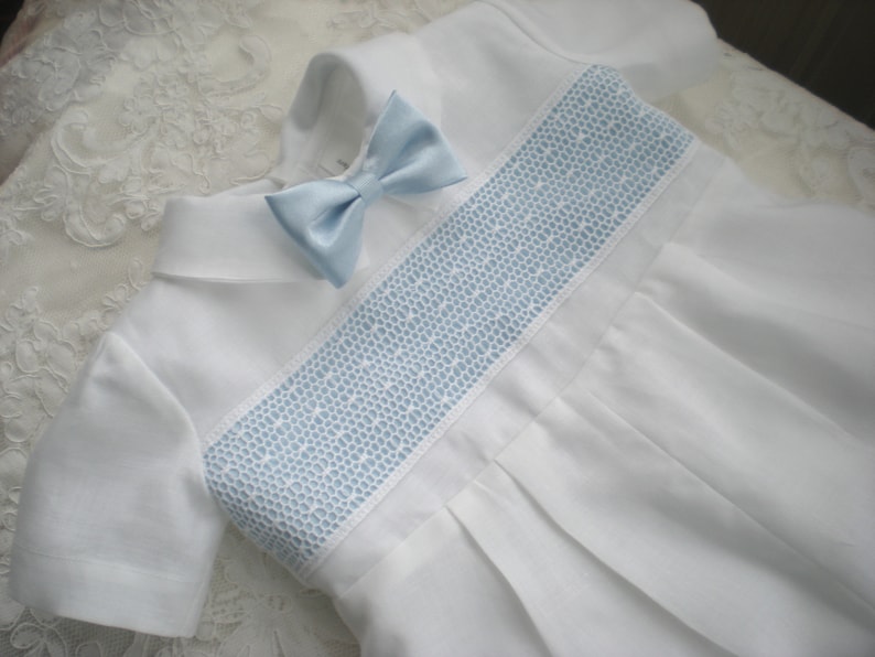 etsy baby boy christening outfit
