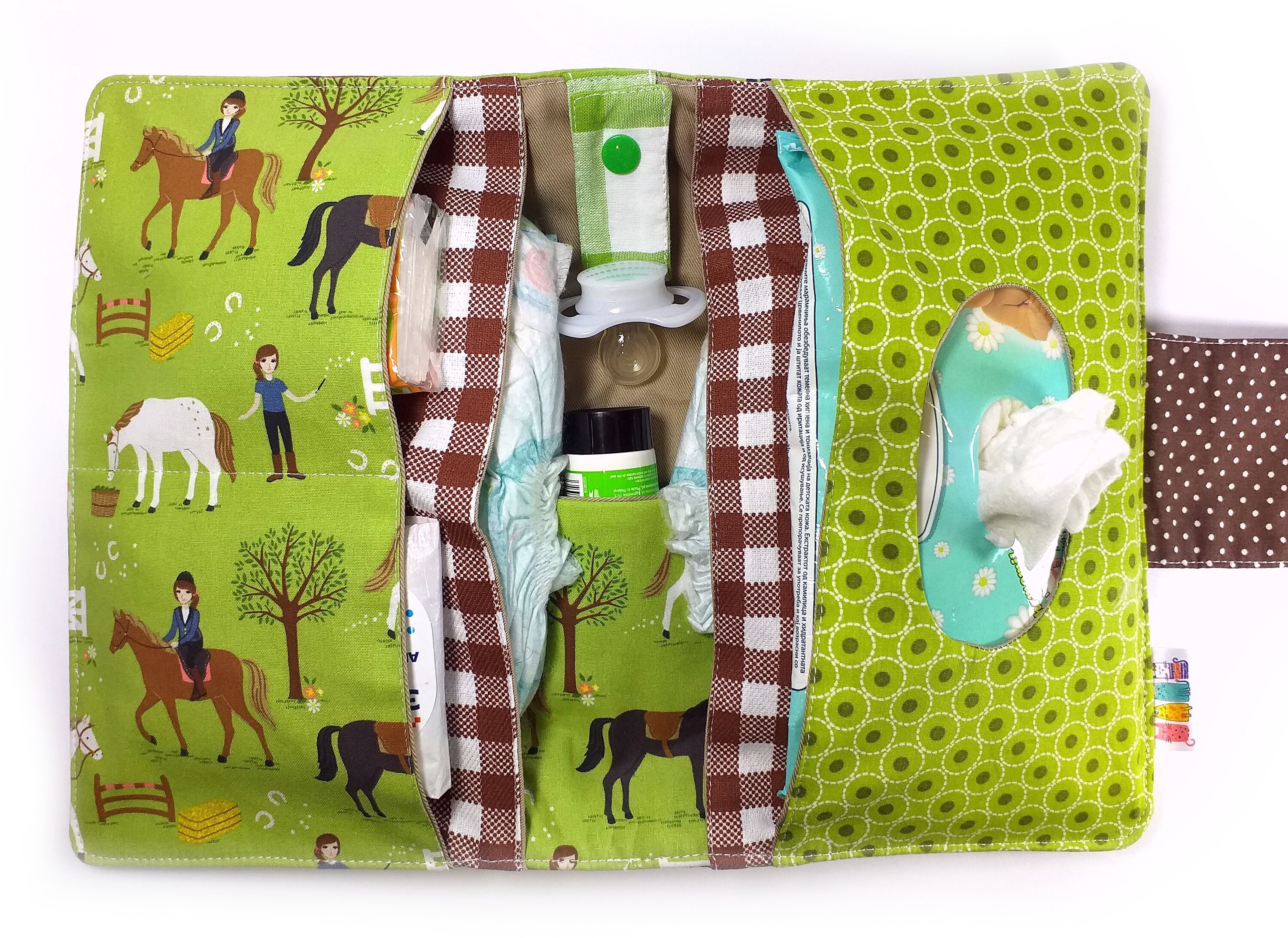 Diaper Bag Changing Baghorse Horses Etsy UK