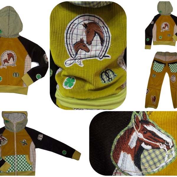 Jacket Farbenmix Bandito Horse 122-128