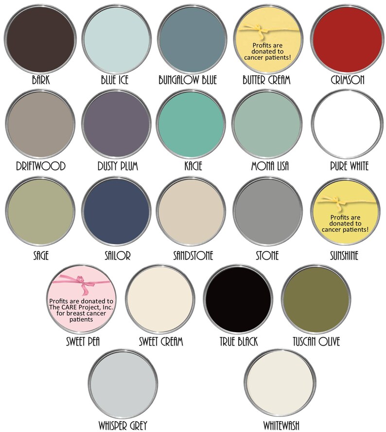 One Step Paint by the Plaster Paint Company Chalk Type Paint Etsy