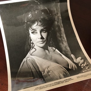 Originele 1967 Elizabeth Taylor Film Still "Doctor Faustus" - Liz Vintage Hollywood 8x10 Lobby Card Photo Promo Helen van Troy Griekse Revival