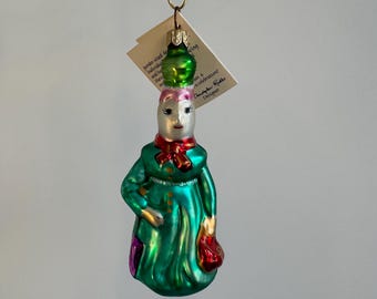 Christopher Radko Magic 25 - Garden Girls Radish 95-039-0 318/660 Retired Vintage Glass Christmas Ornament - Very Limited Edition - HTF