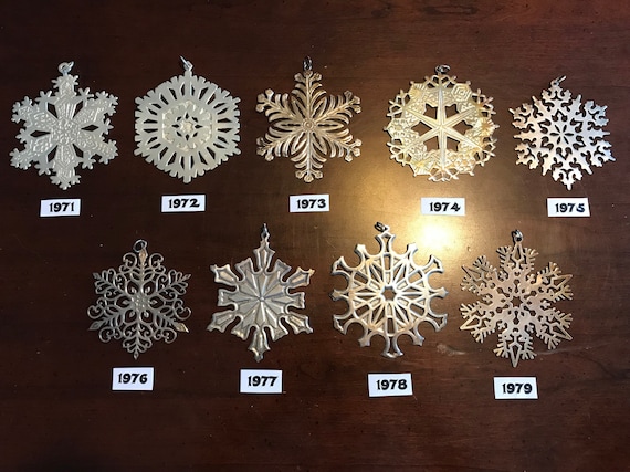 MMA メトロポリタン美術館 スノーフレーク ブローチ 雪の結晶 スワロフスキー Vintage MMA Snowflake Silver Plated Christmas Ornament