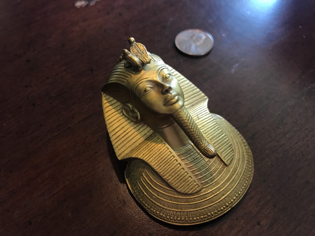 King Tut Magic Mummy Vintage Toy With Box Rare Colorful