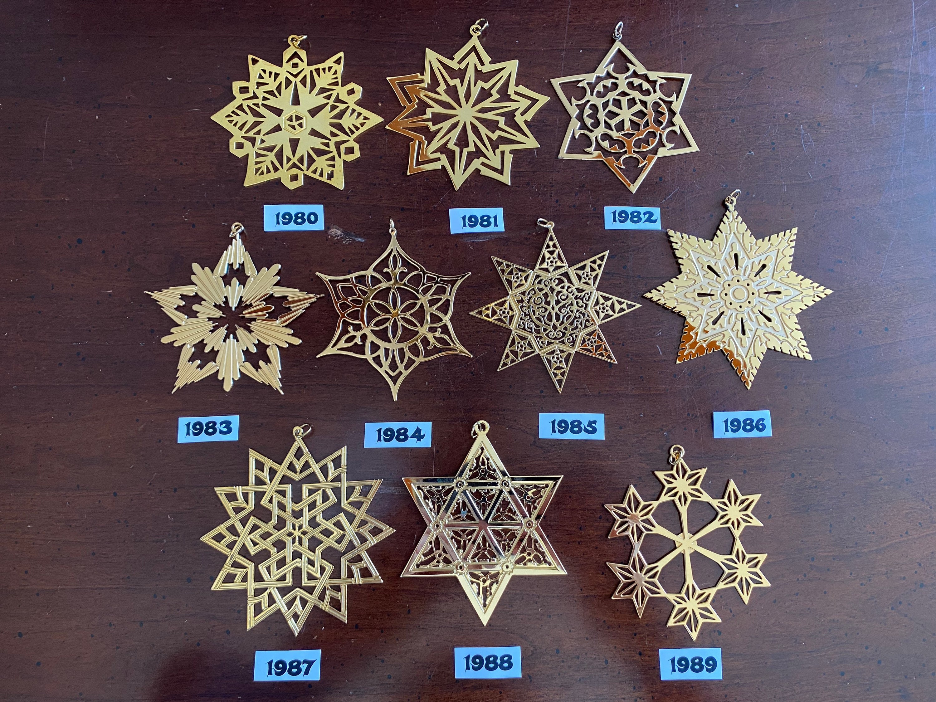 【まーちゃん さま】 ornament ✵ *  エイトスター オーナメント Amazon.com: MGSYPHOME White Mini Metal Barn Star Home